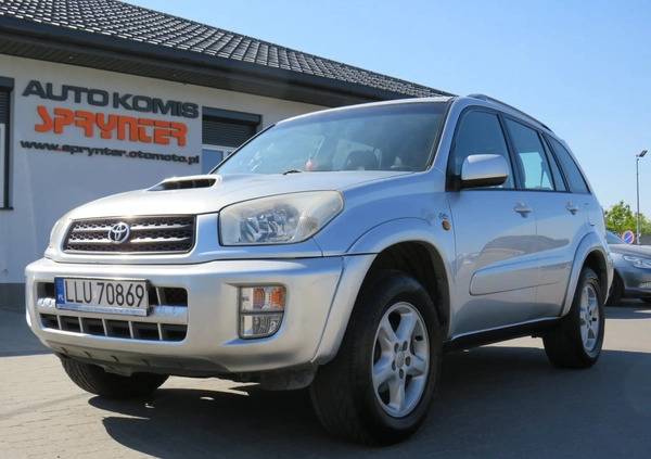 Toyota RAV4 cena 14900 przebieg: 249000, rok produkcji 2002 z Mirosławiec małe 742